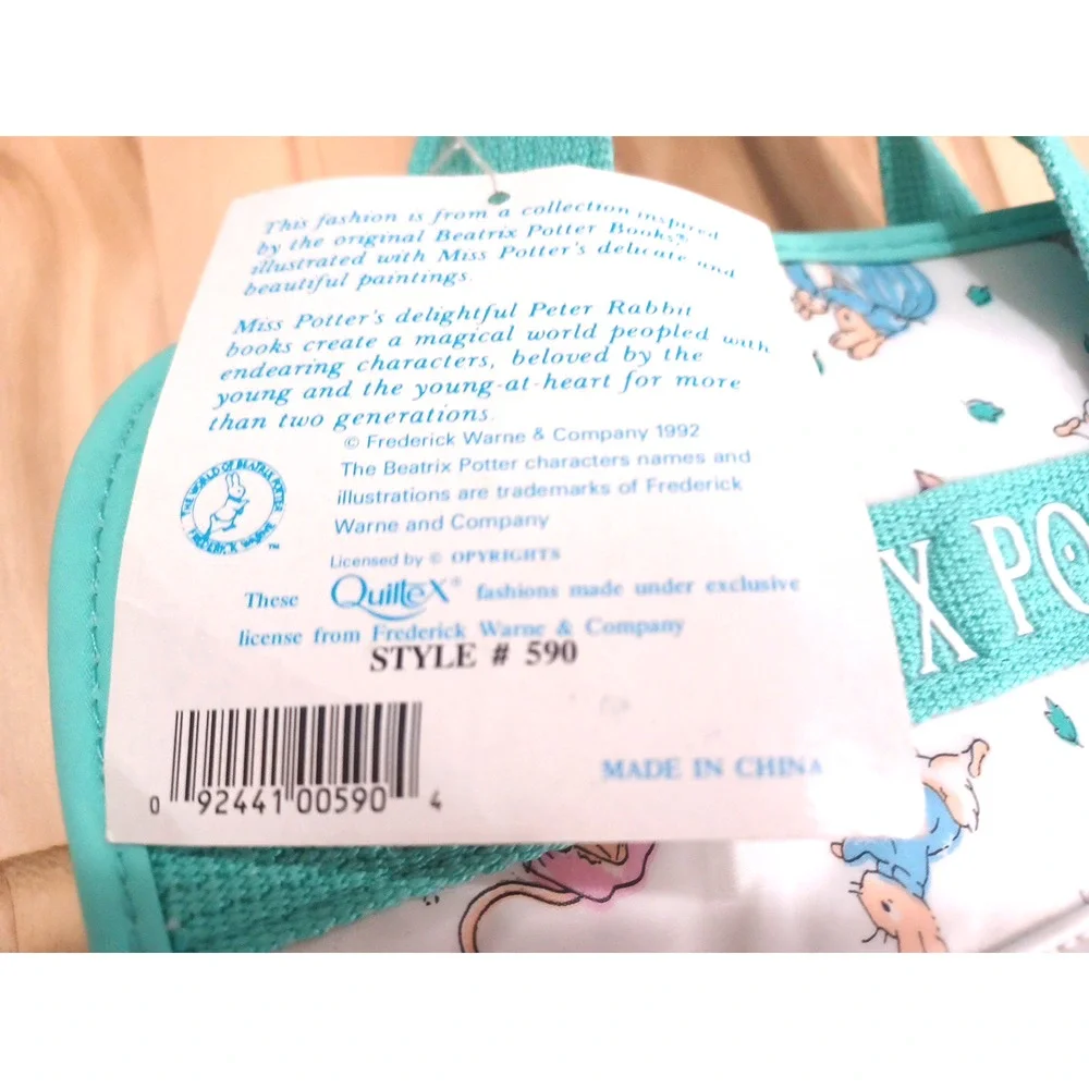 Peter Rabbit preowned tag